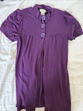 eyelash couture Purple Knit Top